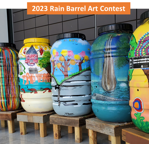 Image of Painted Barrels