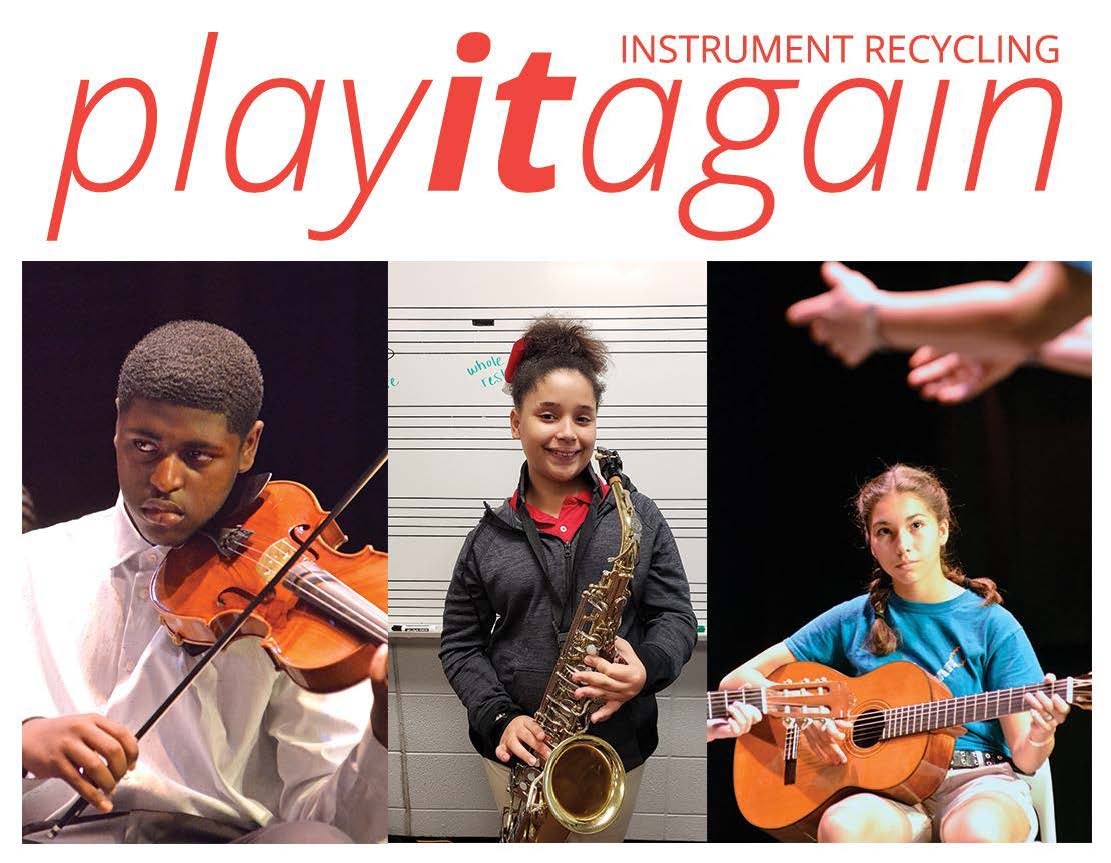 ‘Play It Again’ Summer Instrument Drive