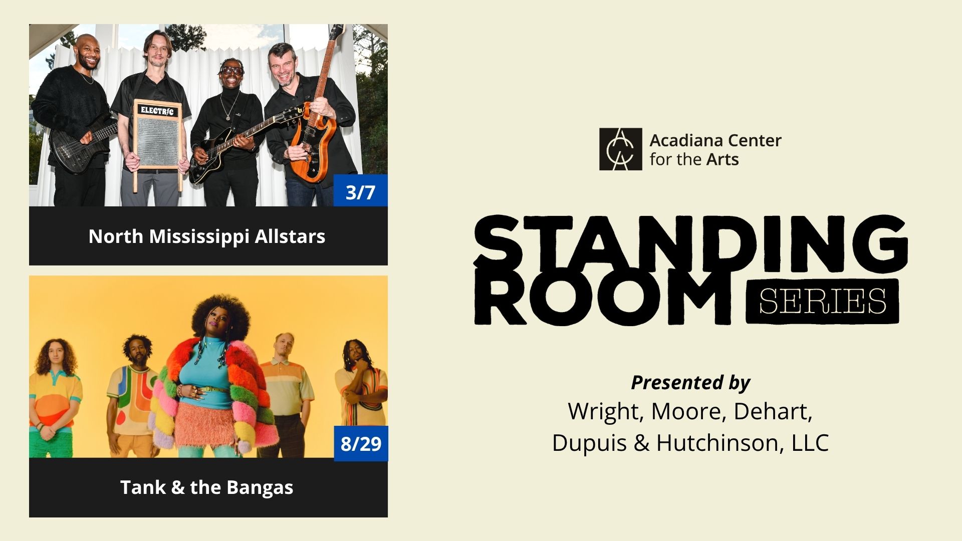 List of 2023 AcA Season Sponsors