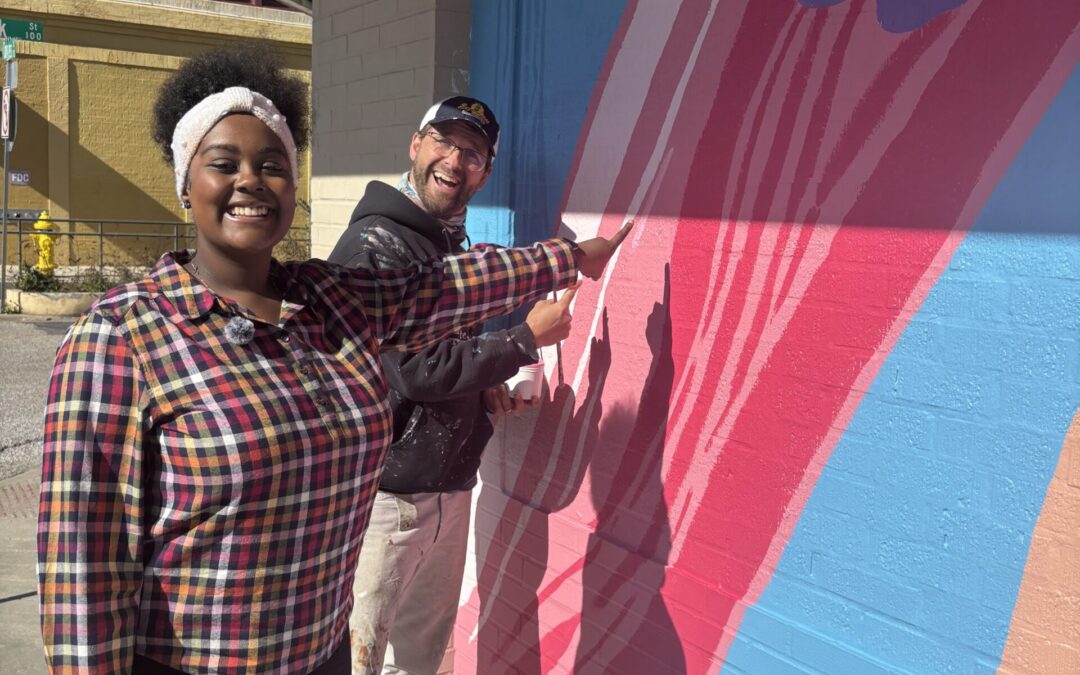 Artist Dirk Guidry Interviewed by Student Reporter Zhoriél Tapo